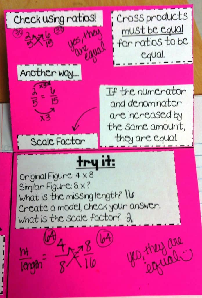 Similar Figures Mini Book • Smith Curriculum and Consulting
