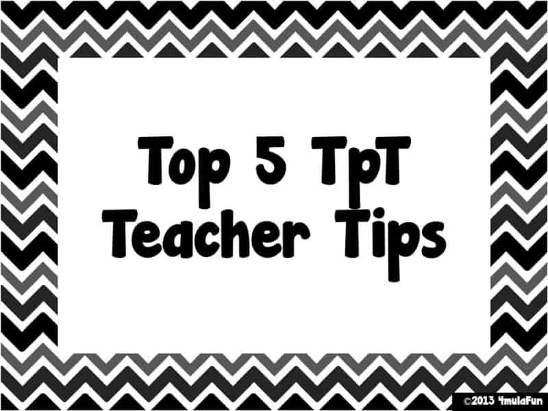 Top 5 Teachers Pay Teachers Tips • Smith Curriculum and Consulting