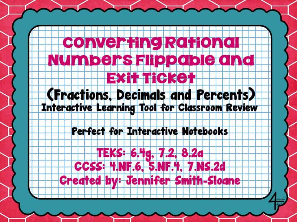 Converting  Rational Numbers Flippable