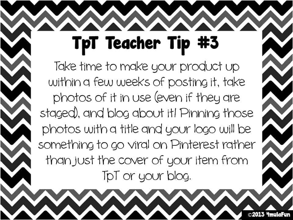 TpT Teacher Tip #3