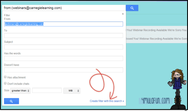 setting up gmail filters 2
