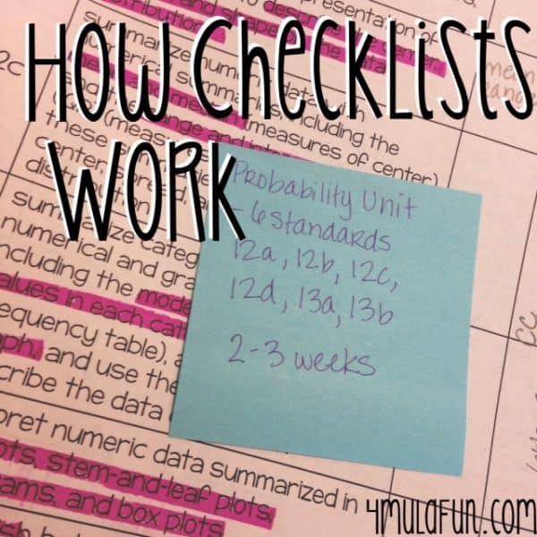 How Checklists Work