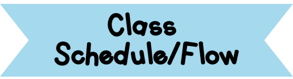 Class Schedule and Flow