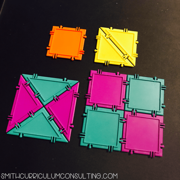Using Geometiles in the classroom to deepen your student's understanding of geometry, fractions and more can be fun and engaging!
