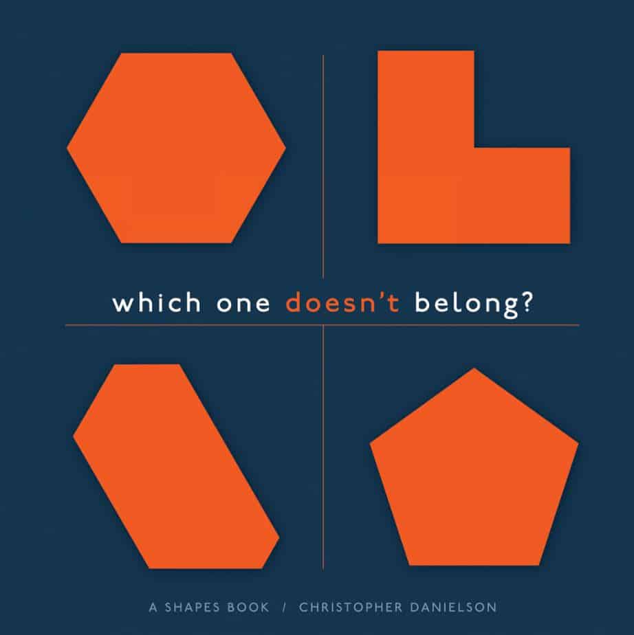 Which One Doesn't Belong all began with this book! Check it out! #wodb #math