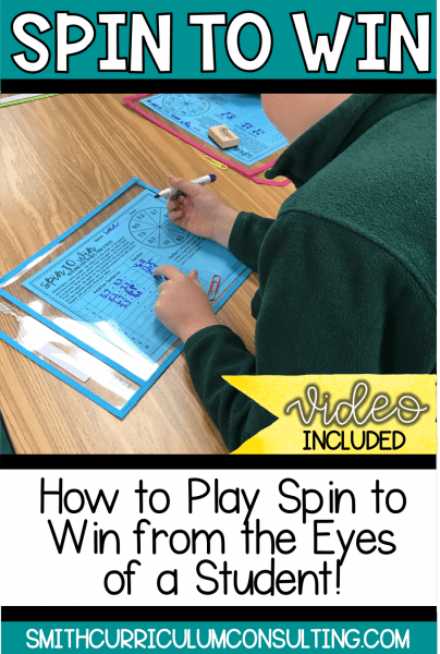 Spin To Win How to Play Video, math game video