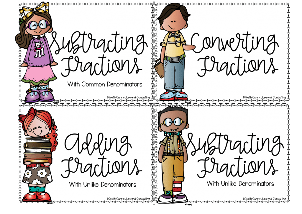 Fraction Games Mega Pack • Smith Curriculum and Consulting