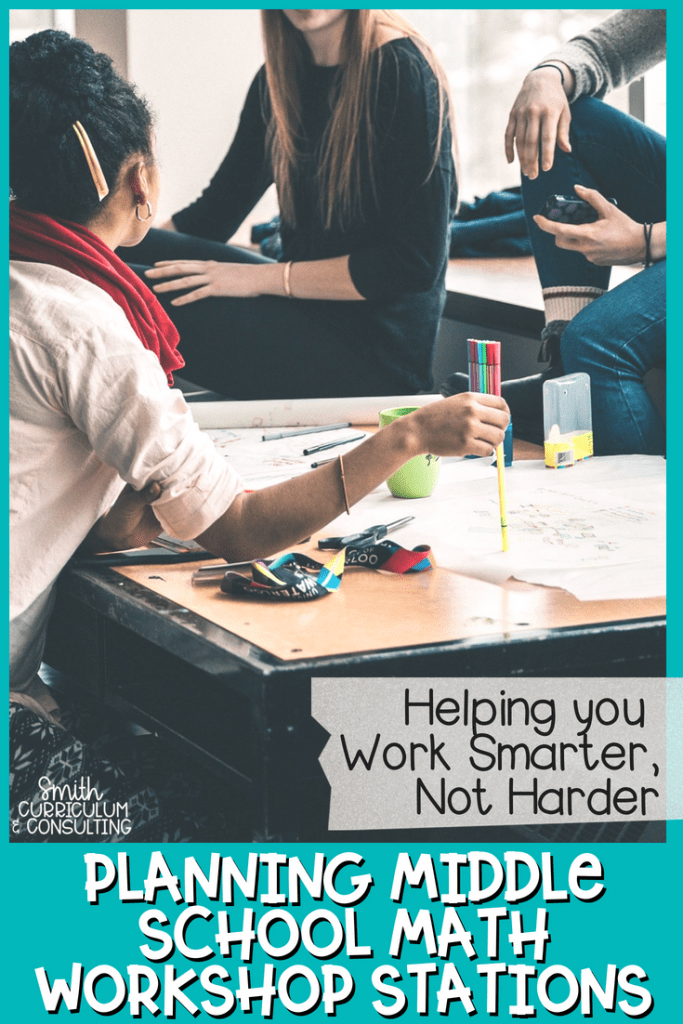 Planning Middle School Math Stations (and Upper Elementary too