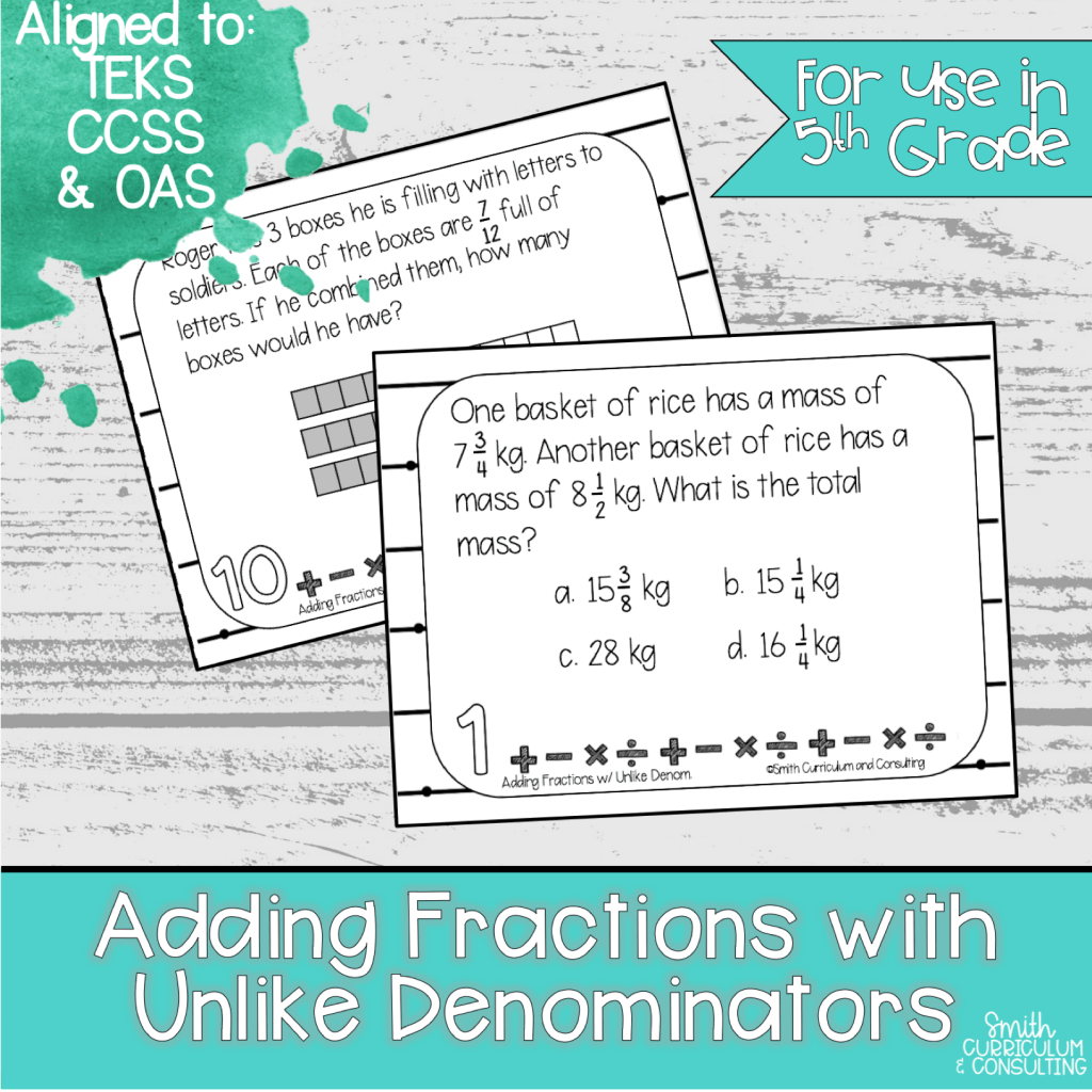 Fraction Task Cards Bundle | Math Test Prep | Intervention • Smith ...
