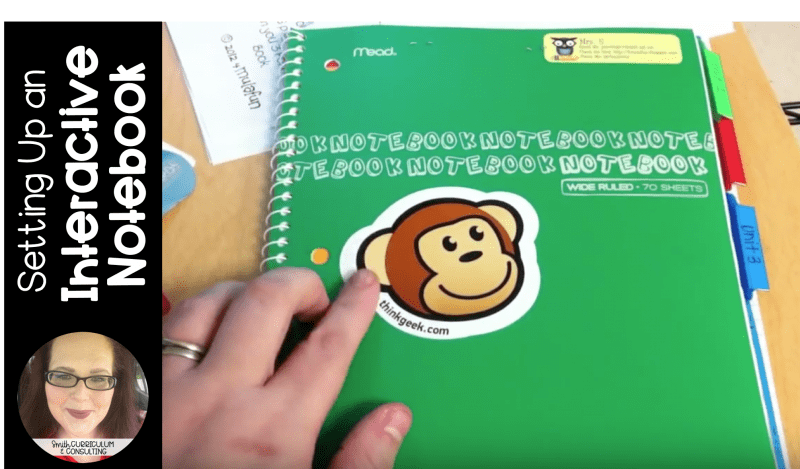 Setting Up Interactive Notebooks from the Beginning • Smith Curriculum ...