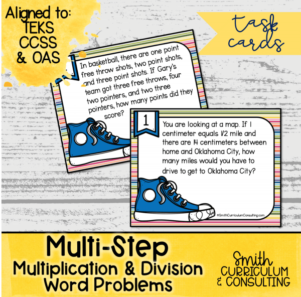 Multi Step Multiplication and Division