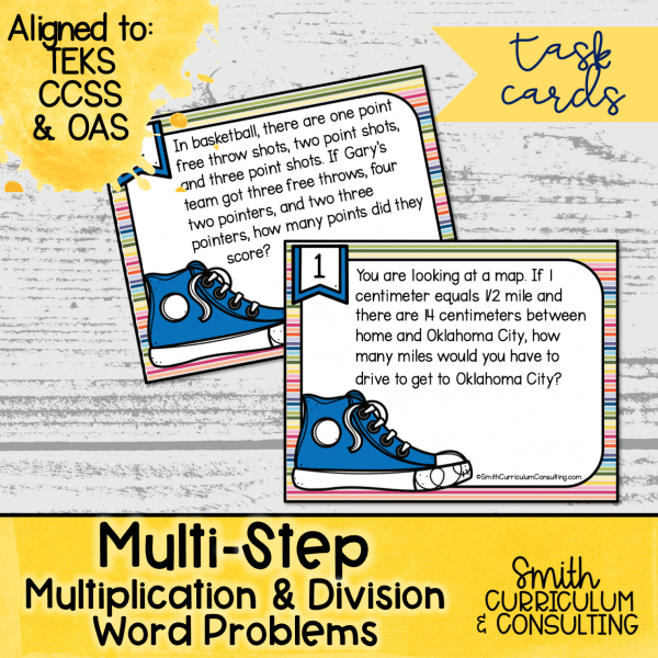 Multi Step Multiplication and Division
