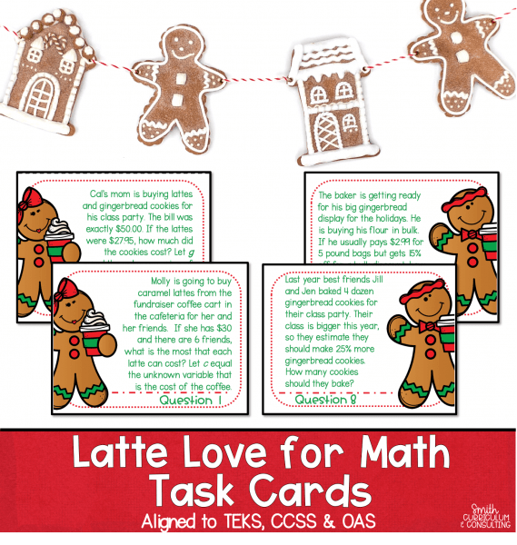 Christmas Math Task Cards