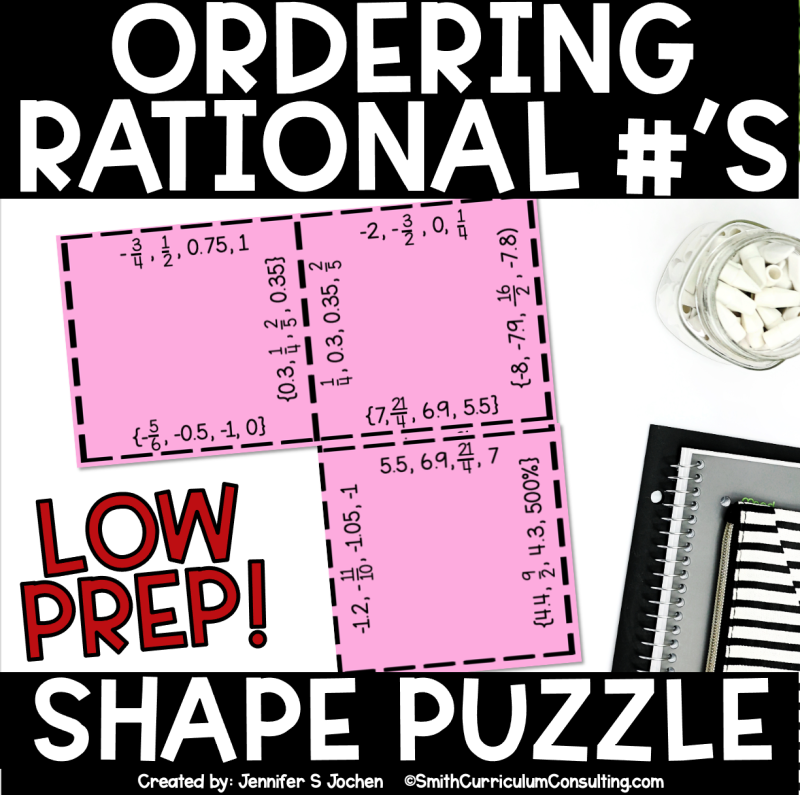 Middle School & Algebra Shape Puzzles Bundle – Self-Checking Math Practice for Grades 6–8 - Image 11