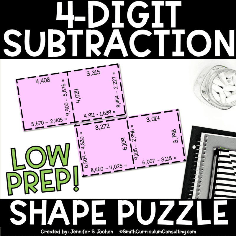 4th & 5th Grade Math Shape Puzzle Bundle – Hands-On Practice for Key Skills - Image 6
